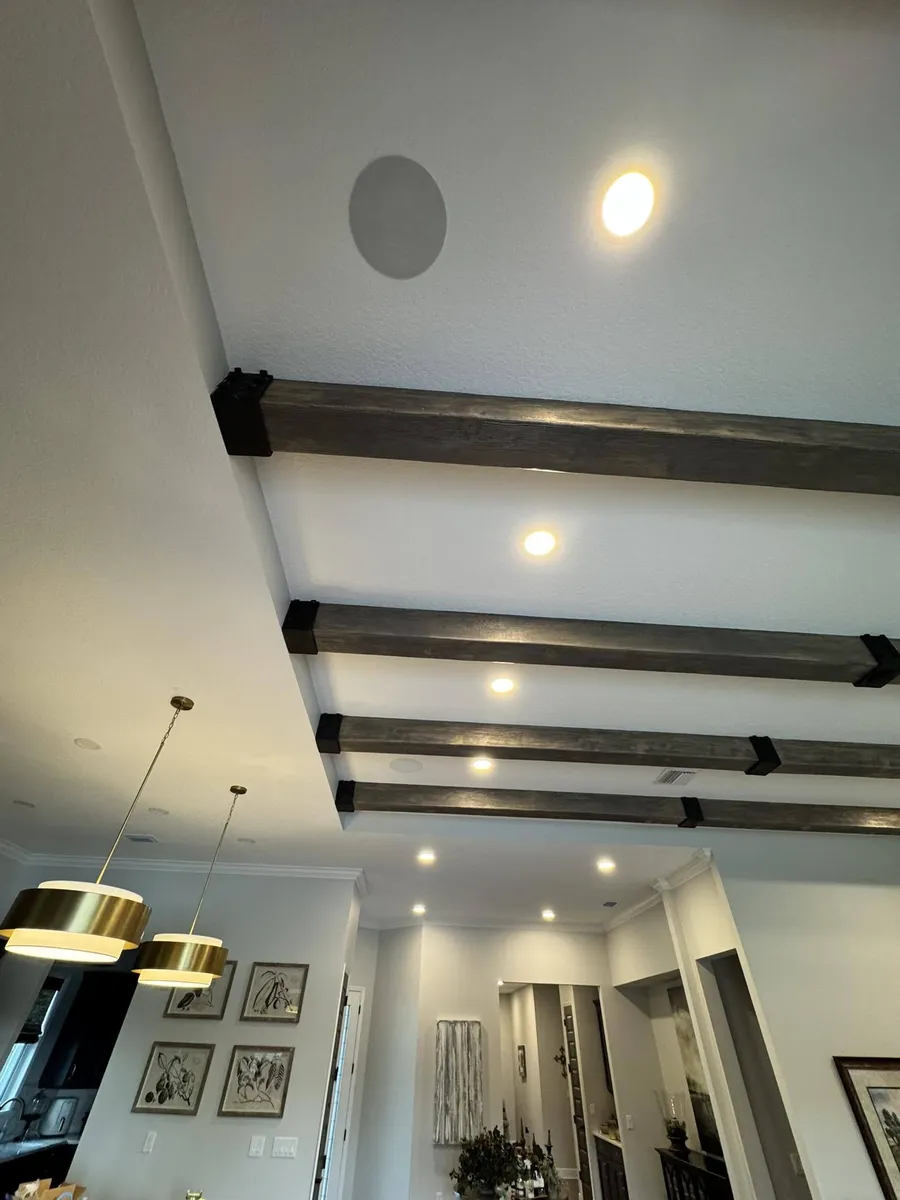 Sonos whole-home audio system installed in Palm Bay home