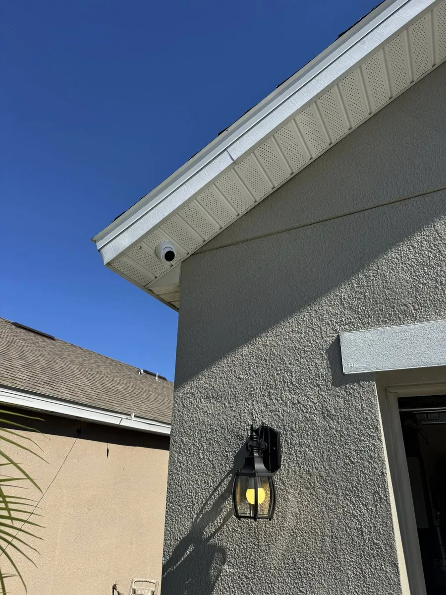 Unifi Protect camera system installation in Cocoa Beach home