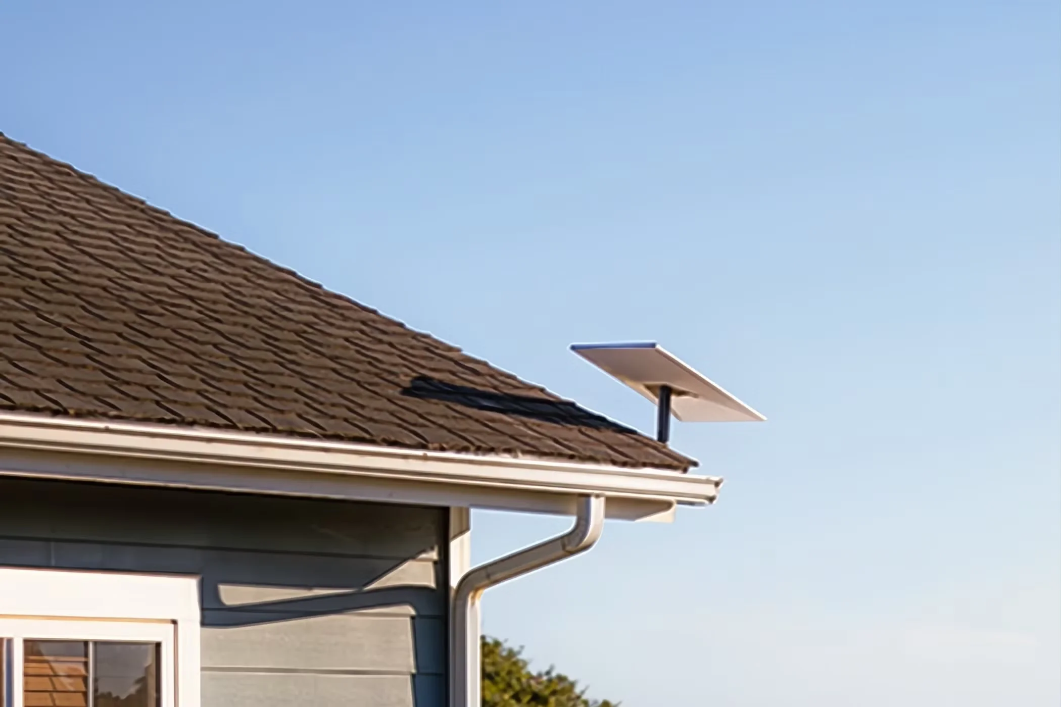 Starlink cable routing weatherproofing attic wall run Brevard County Melbourne FL