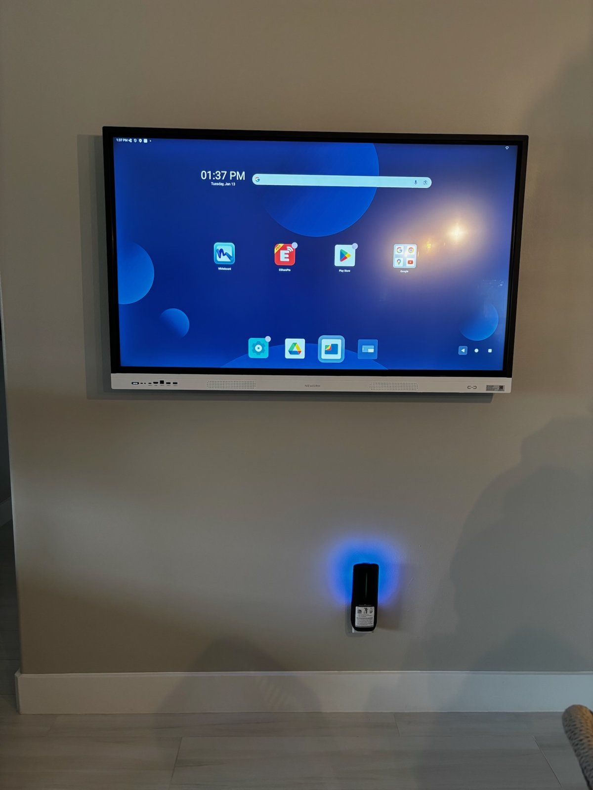 Business-grade network and Wi-Fi access point installation for a Brevard County office